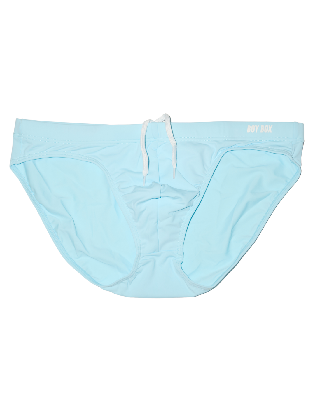 swim brief in powder blue